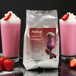 Çilekli Milkshake Tozu