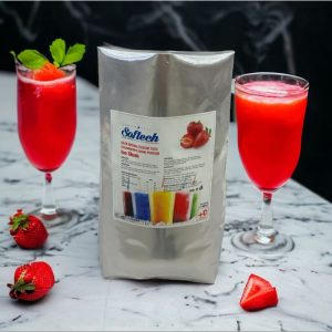 Çilekli Ice Slush Tozu