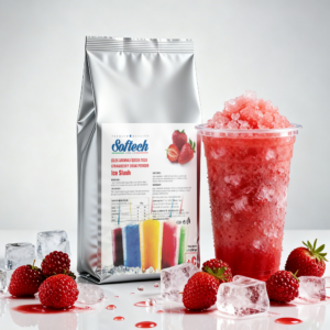Çilekli Ice Slush Tozu